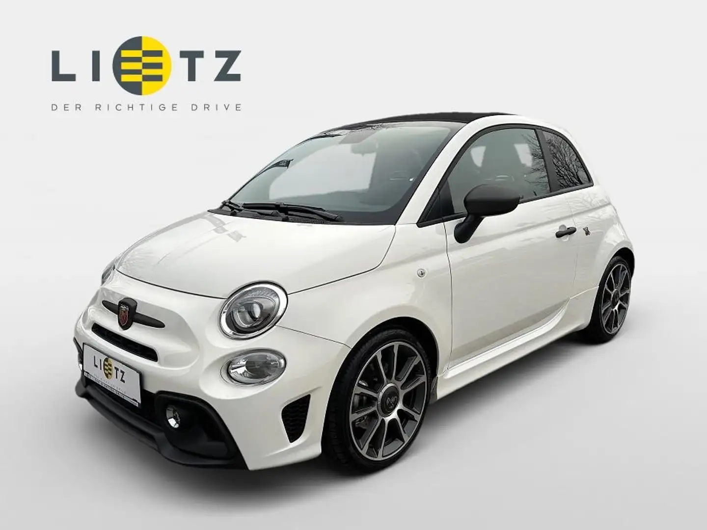 Abarth 595C Turismo LEDER/KLIMAAUTOMATIK Weiß - 1