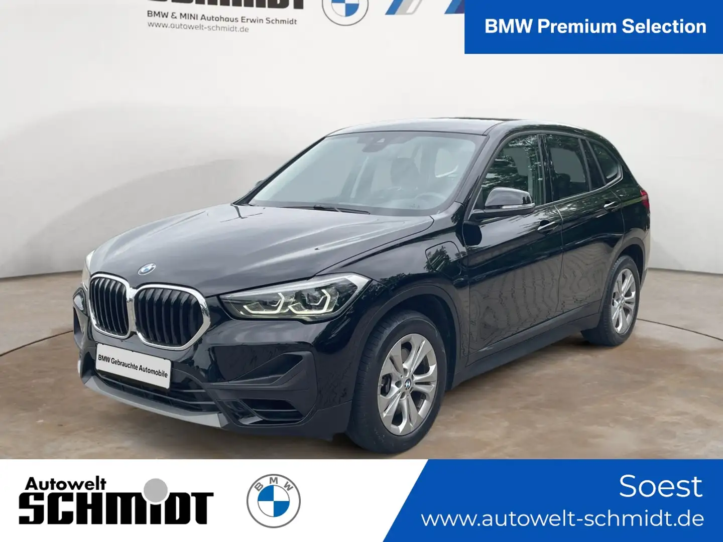 BMW X1 xDrive25e Advantage + 2Jahre-BPS.-GARANTIE Negro - 1