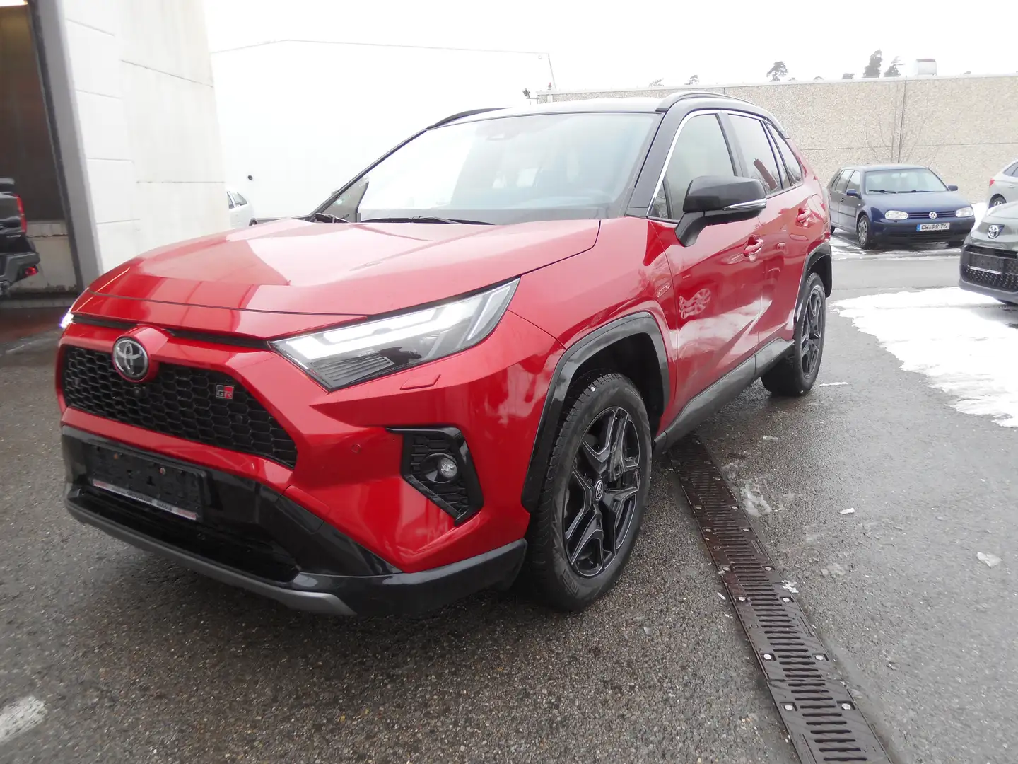 Toyota RAV 4 Hybrid 4x4 Allrad GR Sport Technik Smart Connect Rot - 2
