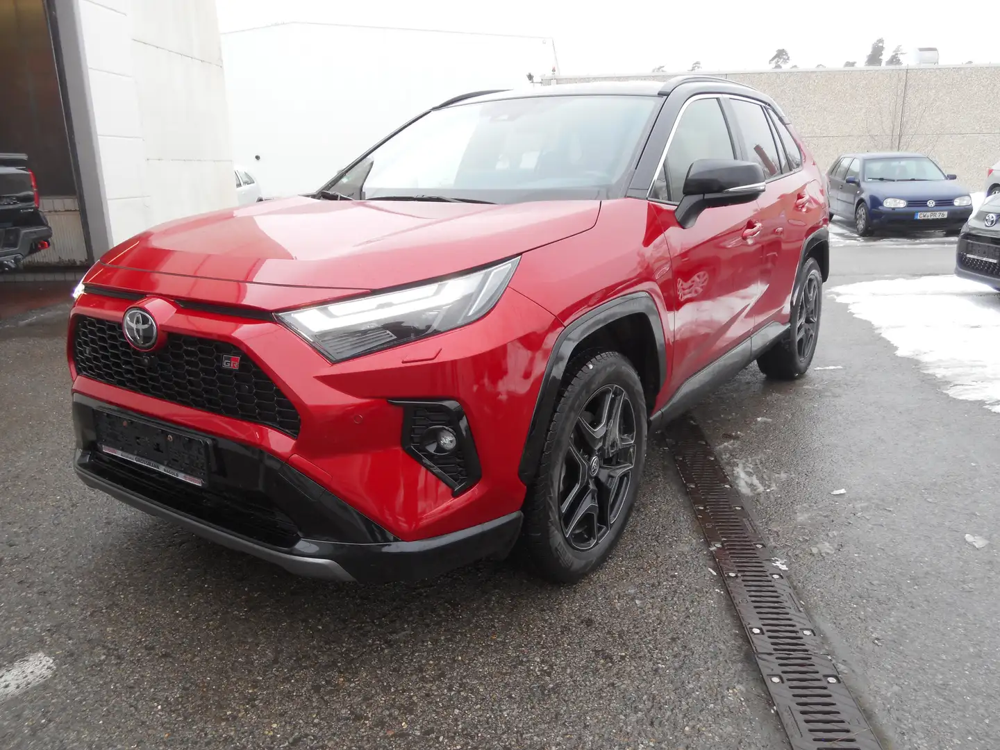 Toyota RAV 4 Hybrid 4x4 Allrad GR Sport Technik Smart Connect Rot - 1