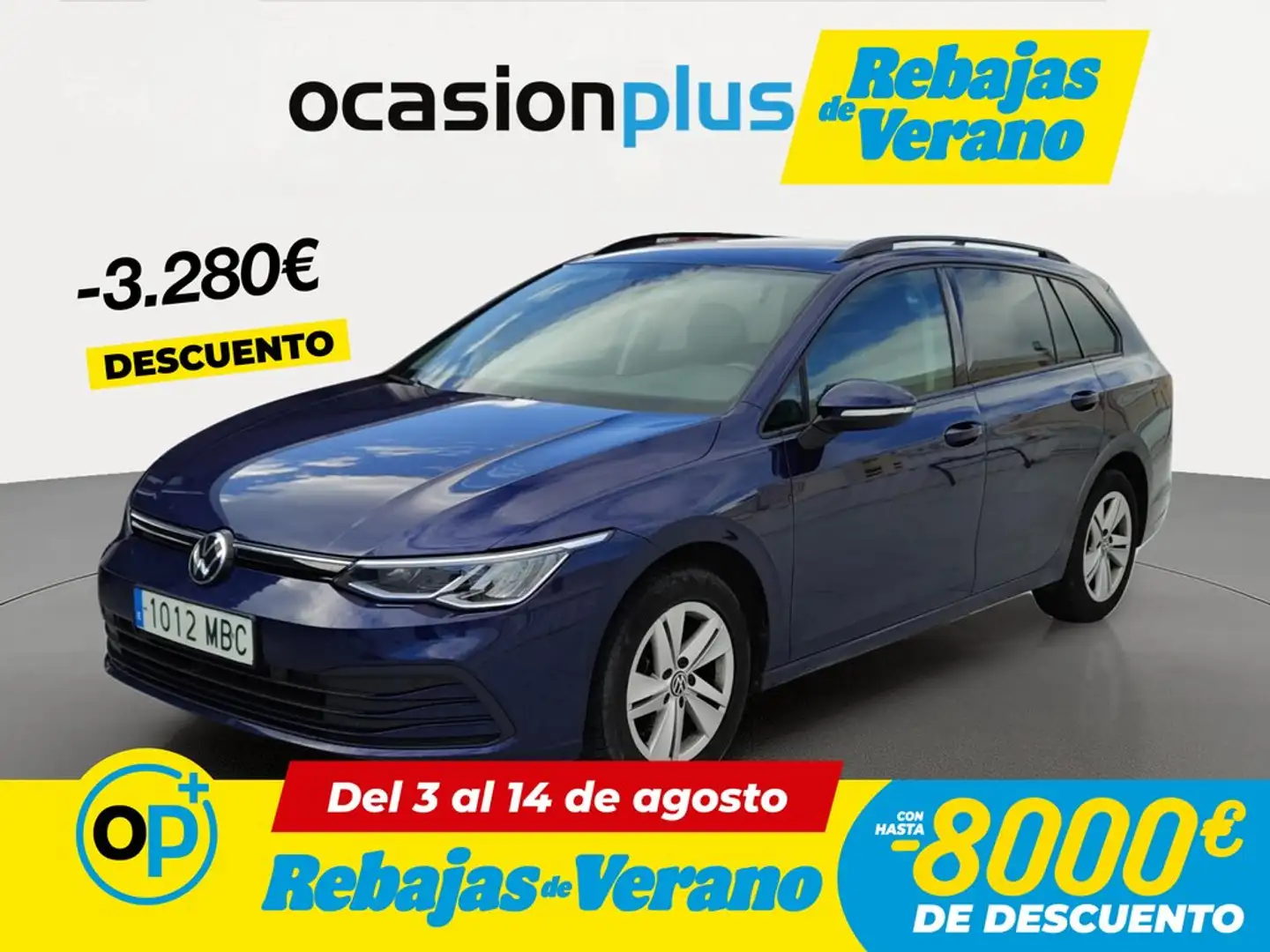 Volkswagen Golf Variant 2.0TDI Life 85kW Azul - 1