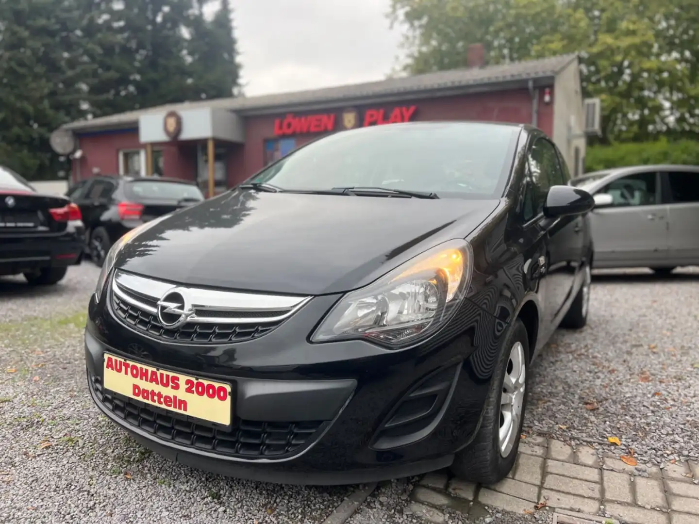 Opel Corsa D Energy/ 1.Hand Schwarz - 1