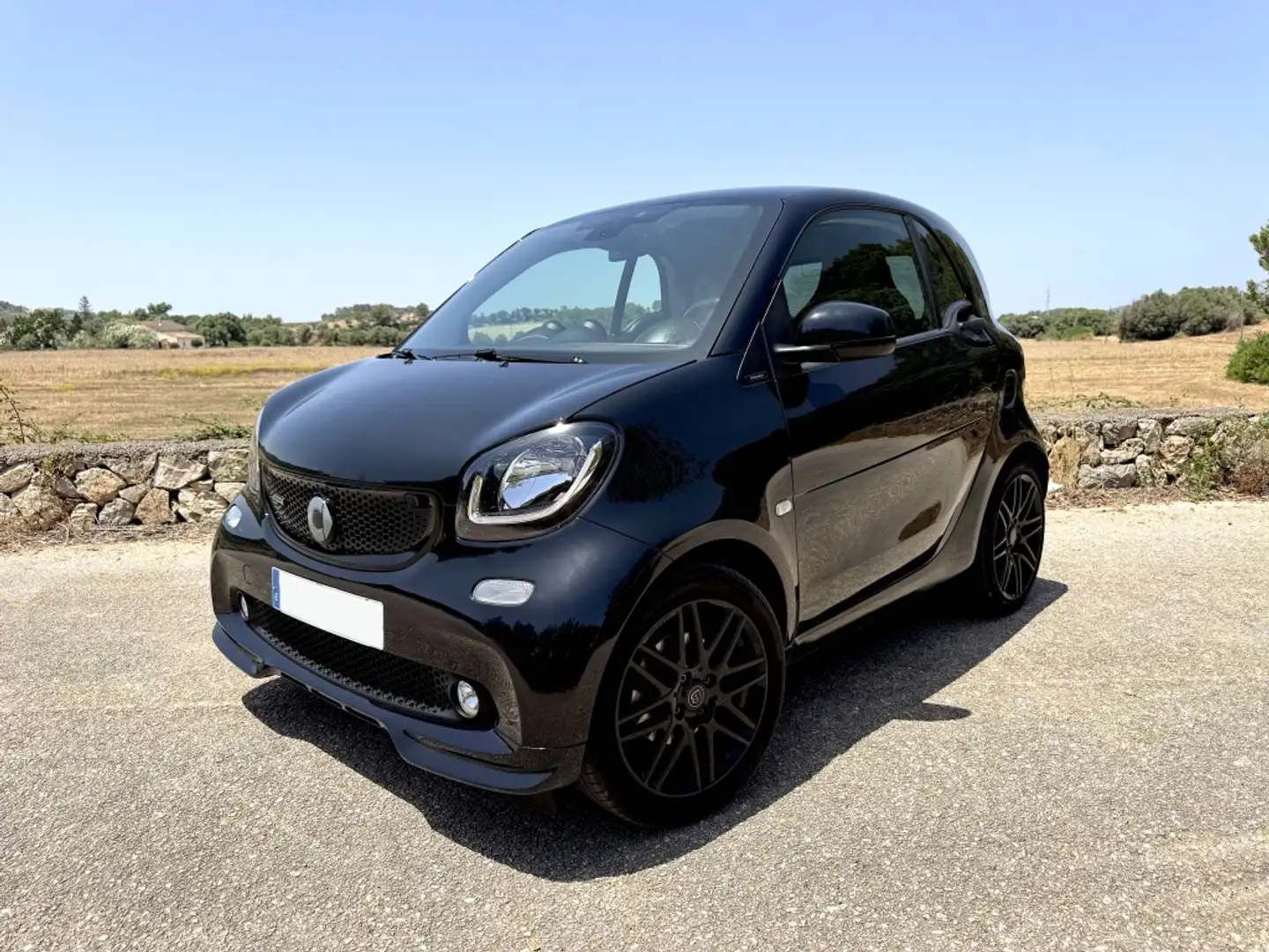 smart forTwo Coupé 80 Brabus Aut. Negro - 1