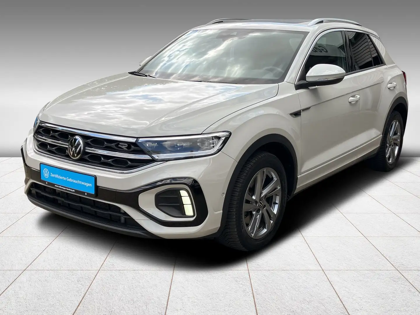 Volkswagen T-Roc 2.0 TDI DSG  R-Line Kamera Klima Navi Pano Grau - 2