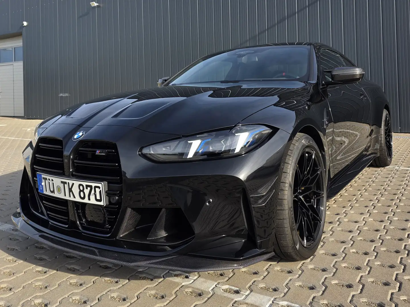 BMW M4 Coupe Competition xDrive Keramik Carbon AKRA VOLL! Schwarz - 1