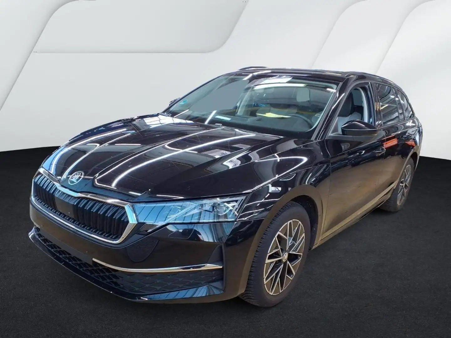 Skoda Octavia Combi 2.0 TDI DSG Selection Schwarz - 2