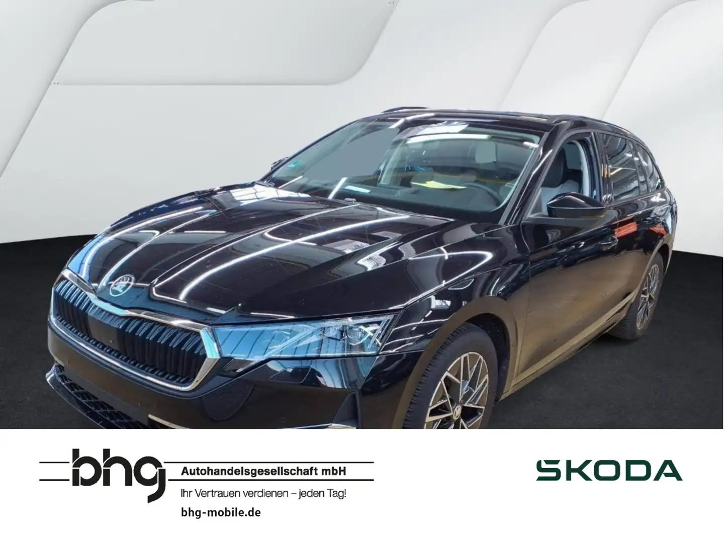 Skoda Octavia Combi 2.0 TDI DSG Selection Schwarz - 1