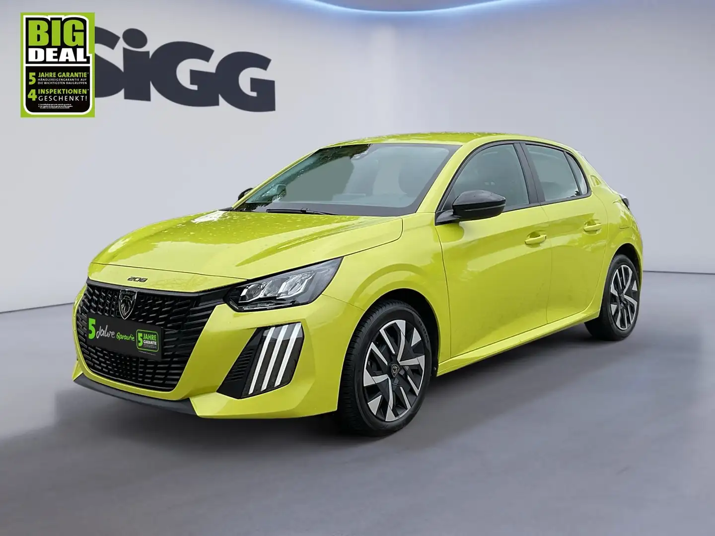 Peugeot 208 1.2 PureTech Active Sitzheizung PDC Allwetter Jaune - 2