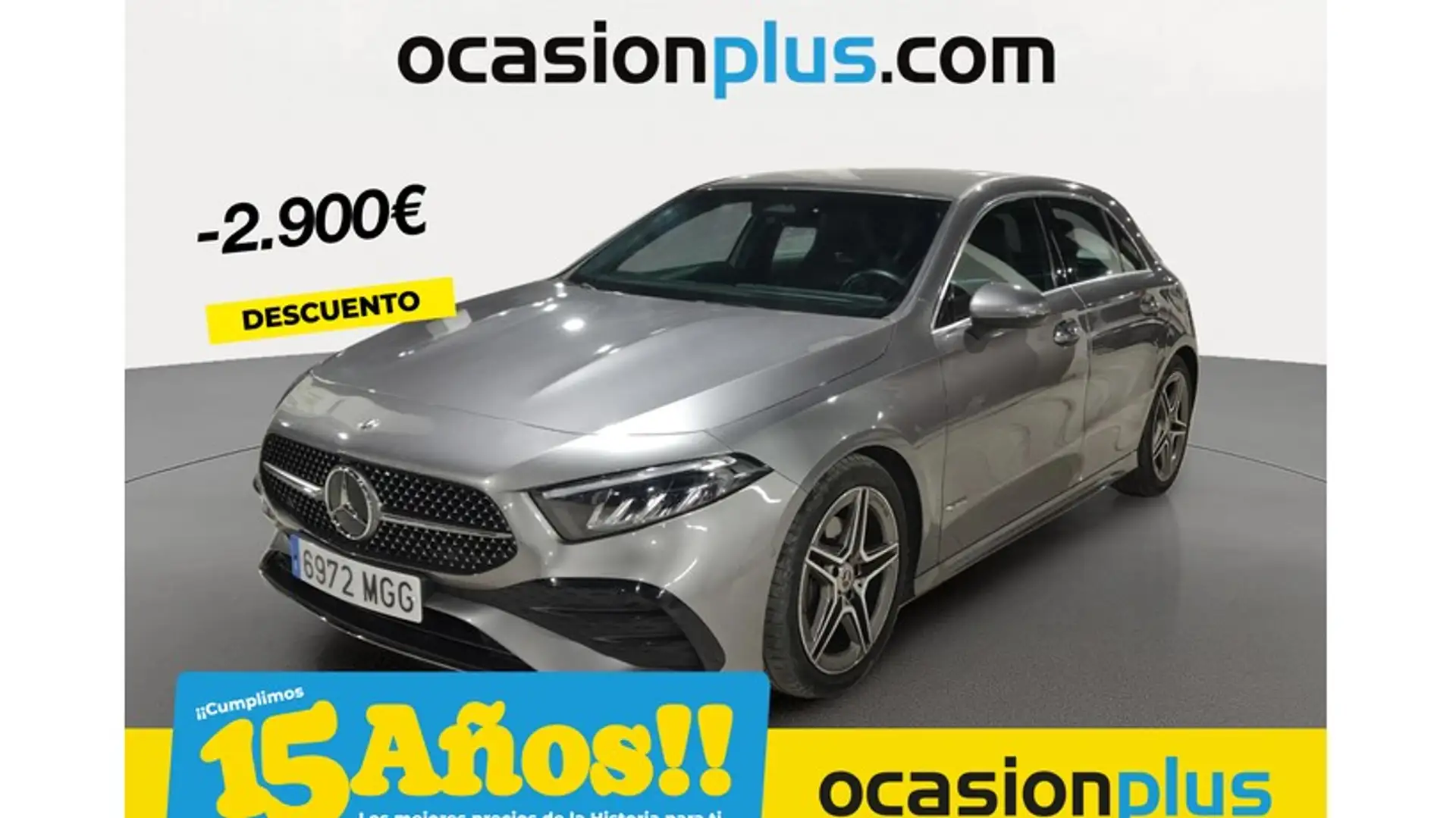 Mercedes-Benz A 180 180d Progressive Line Advanced 8G-DCT Gris - 1