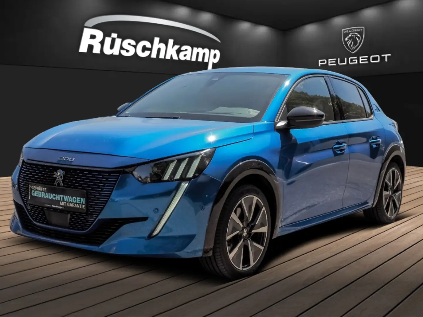 Peugeot 208 GT Voll-LED RückKam Keyless SHZ Klimaauto Blau - 1