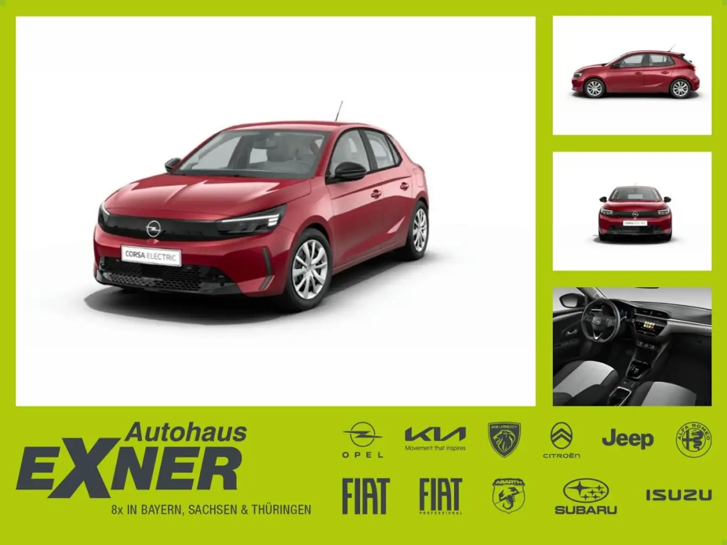 Opel Corsa-e NEUES MODELL | 11kW OBC | KURZFRISTIG VERFÜGBAR | Rot - 1