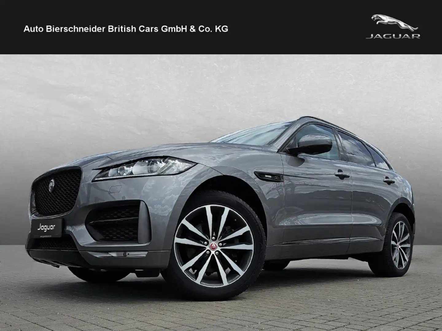 Jaguar F-Pace 30d AWD R-Sport PANORAMA BLACK PACK TFT DAB Grau - 1