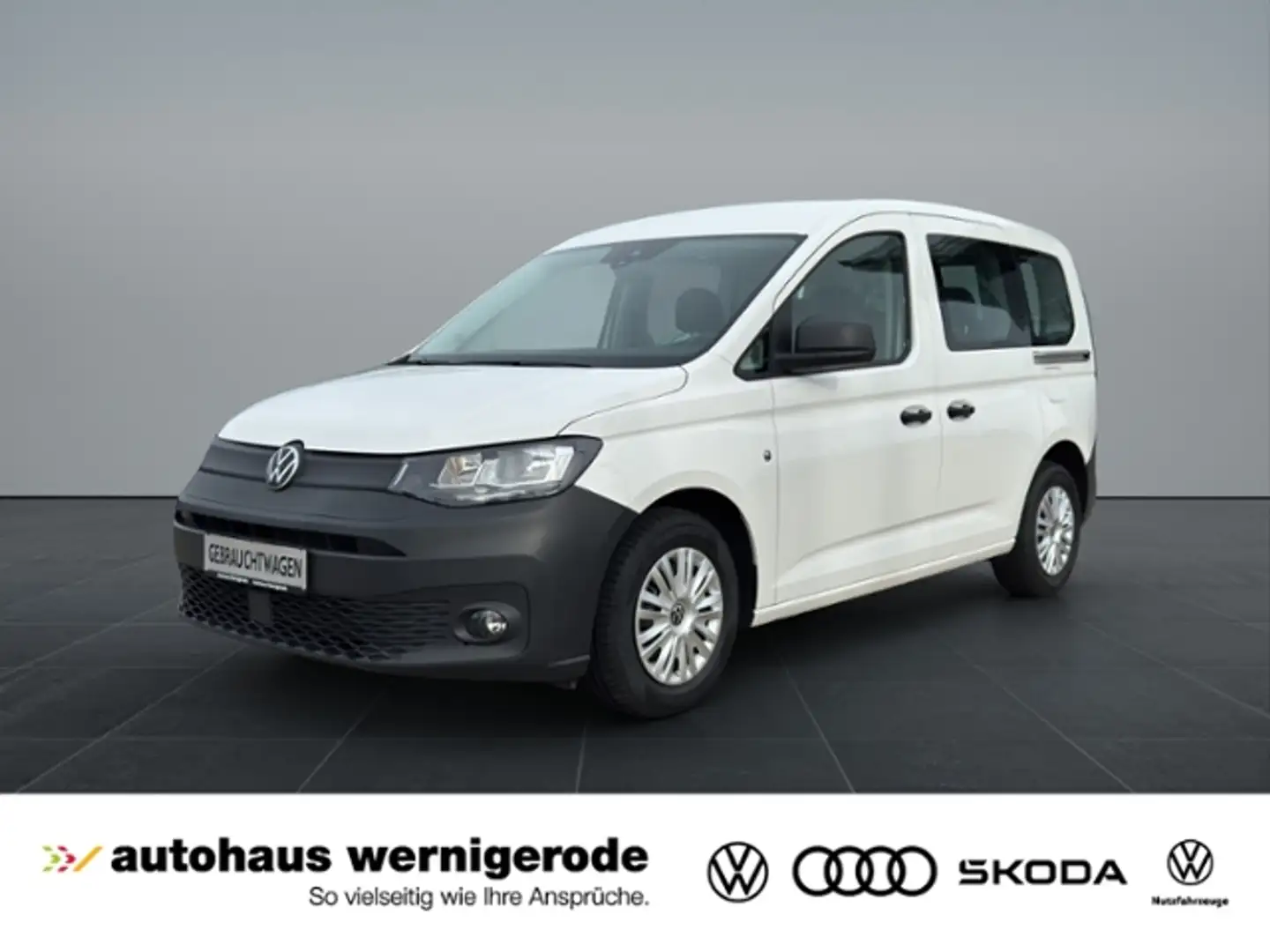 Volkswagen Caddy Kombi 2.0 TDI, Klima, Standheizung Weiß - 1