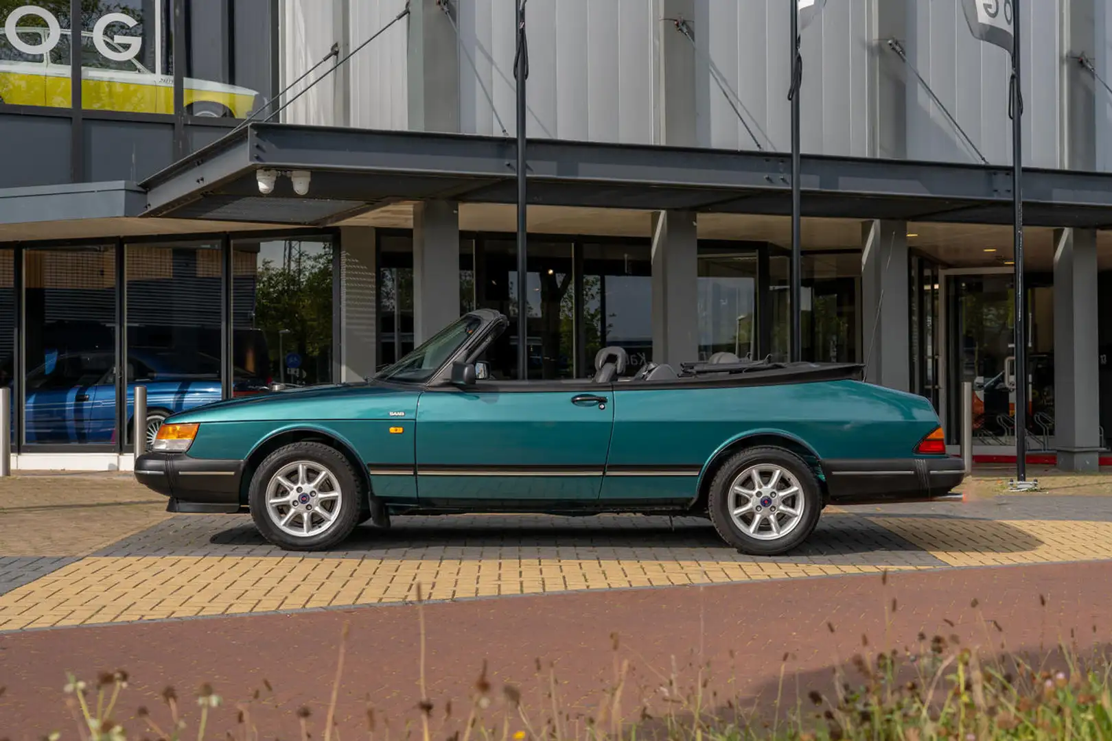 Saab 900 S 2.0 Cabriolet LPT Groen - 2