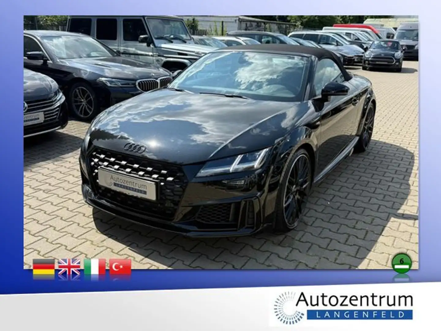 Audi TT Roadster 45 TFSI S-LINE PLUS *KEYLESS*MATRIX* Czarny - 2