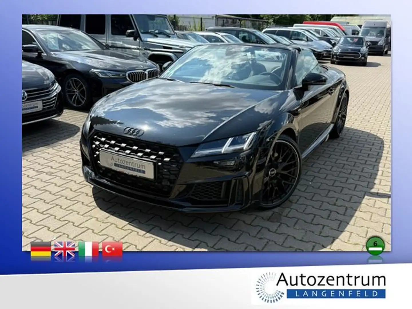 Audi TT Roadster 45 TFSI S-LINE PLUS *KEYLESS*MATRIX* Czarny - 1