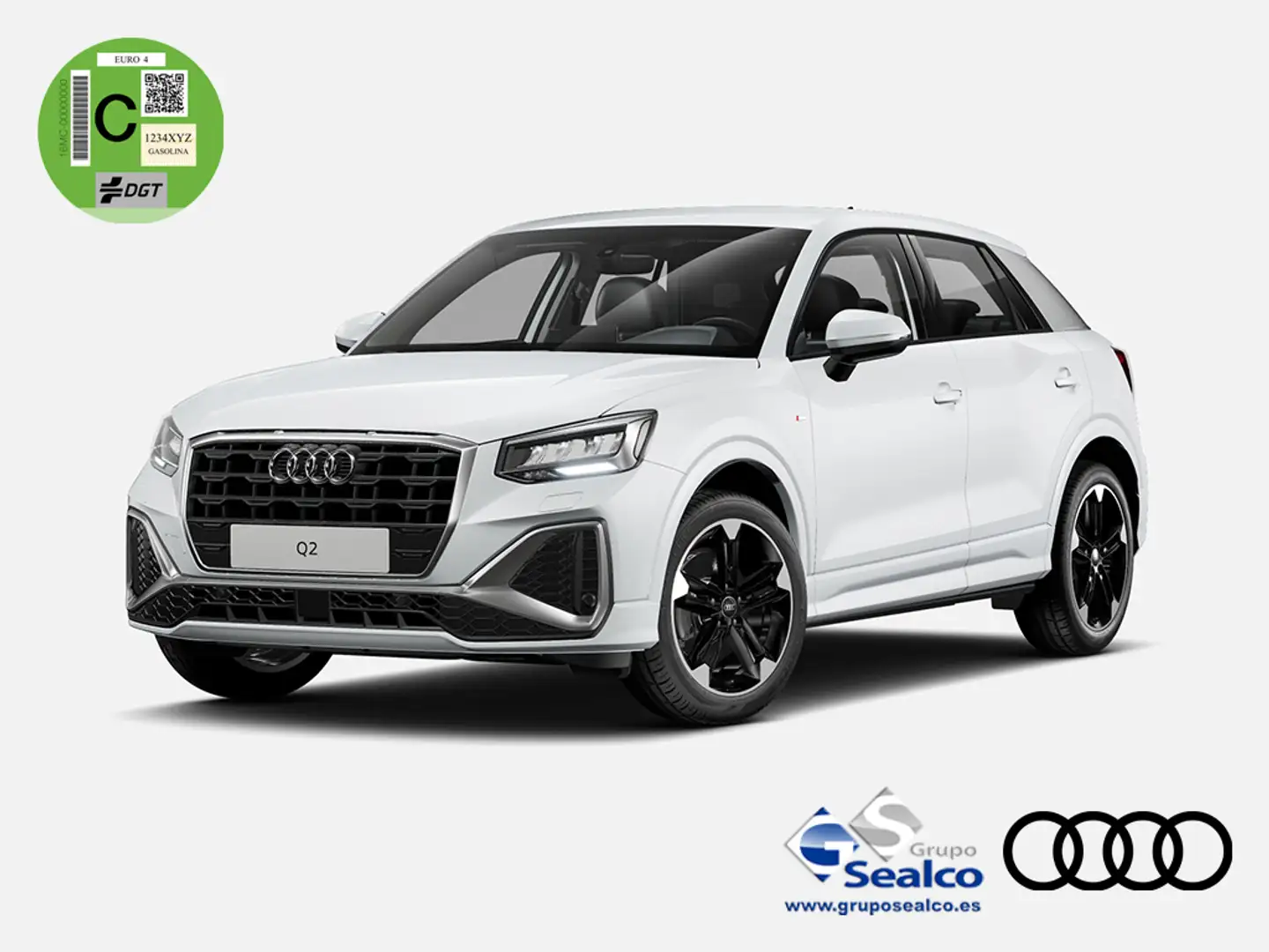 Audi Q2 35 TDI Adrenalin S tronic 110kW Blanc - 1