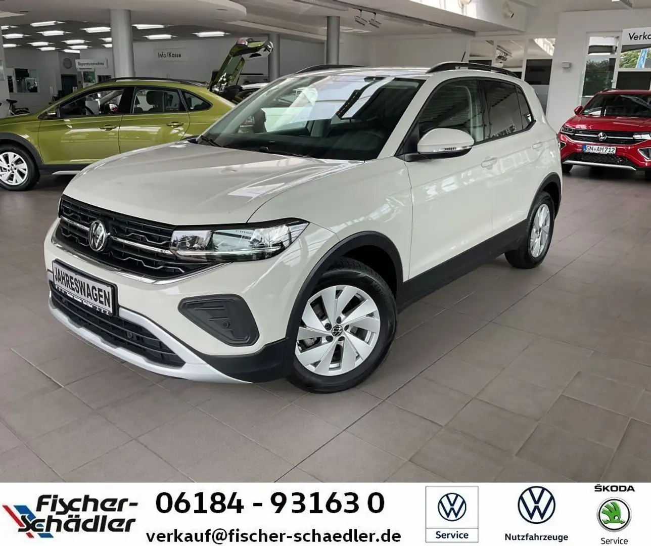 Volkswagen T-Cross Life 1.0TSI*LED*Navi*IQDrive*SitzHz.*Dig Grau - 1