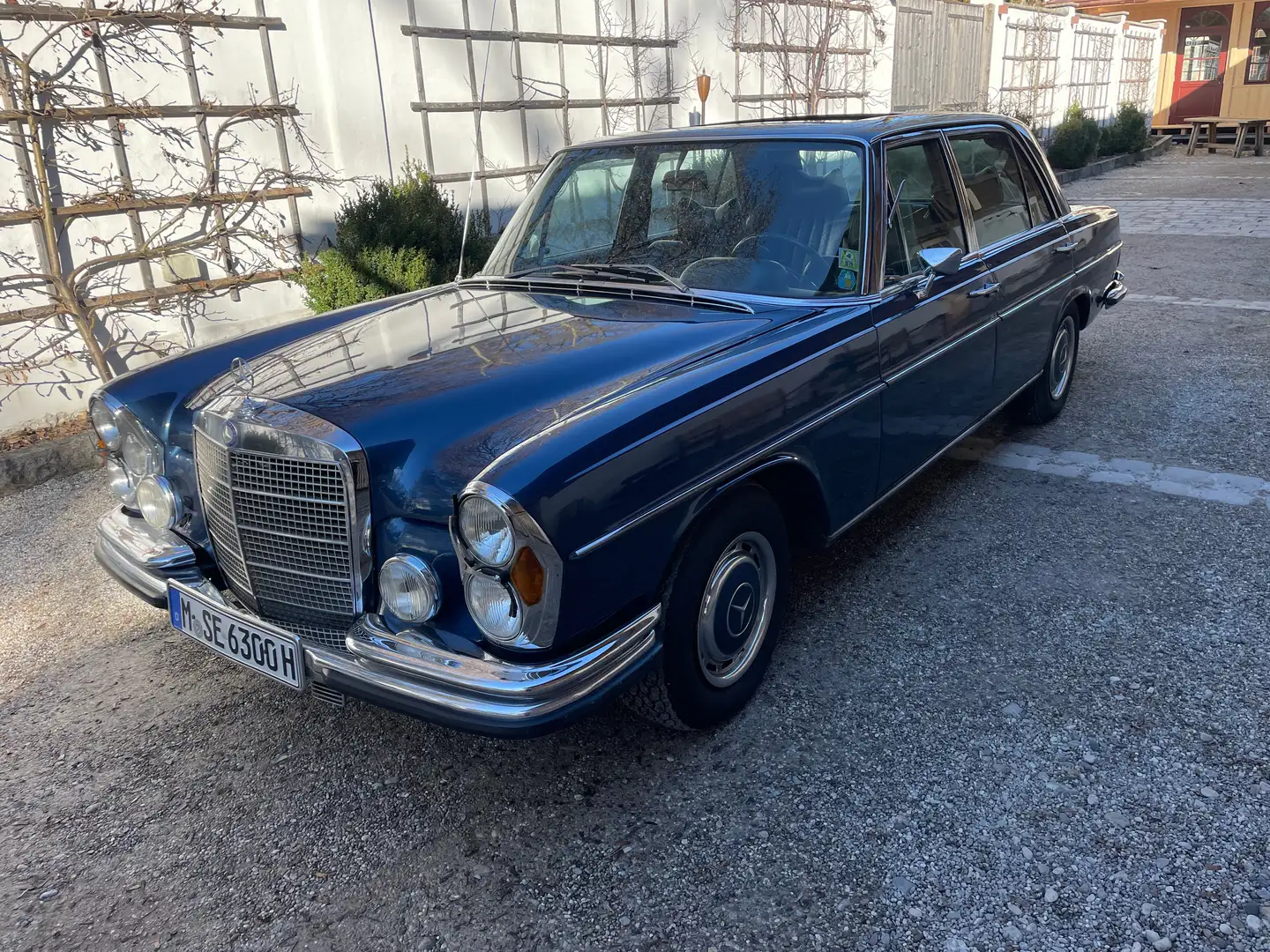 Mercedes-Benz 300 SEL W109 Motor revidiert! Vollaustattung!! Blau - 2