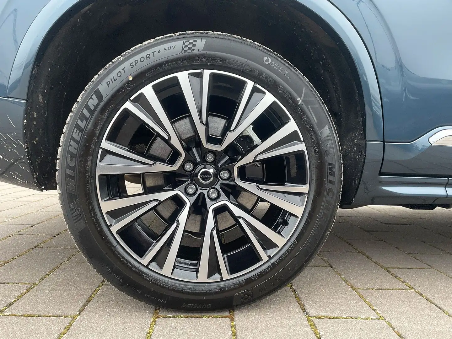 Volvo XC90 T8 AWD Core Automatik 7-Sitzer  ACC BLIS Blau - 2