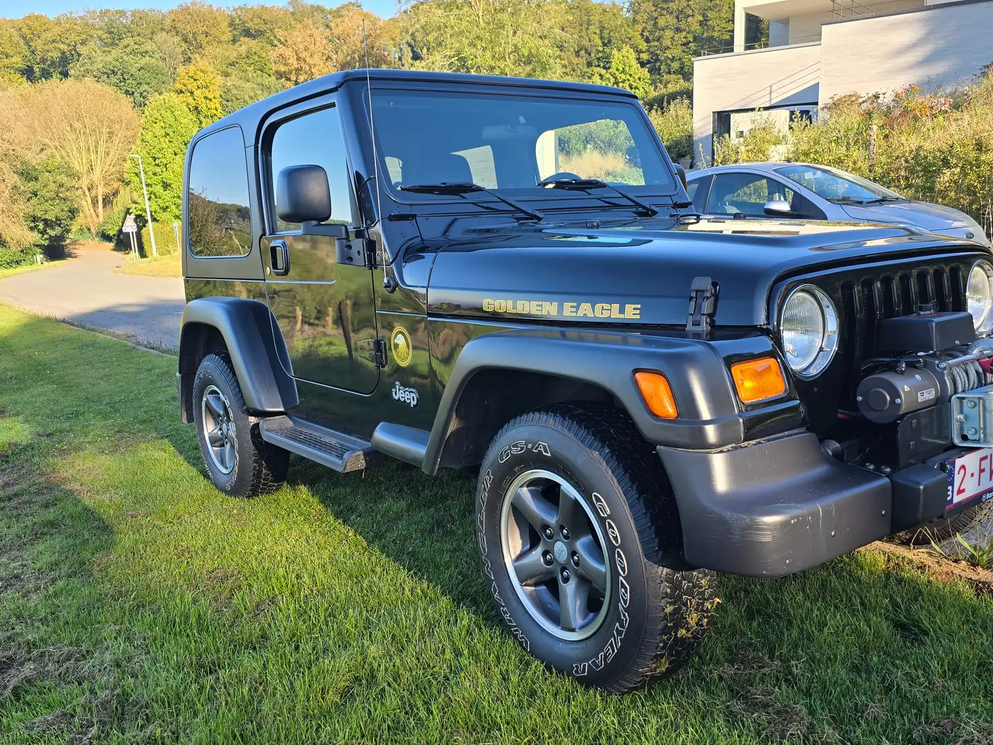 Jeep Wrangler Tj golden eagle Noir - 2
