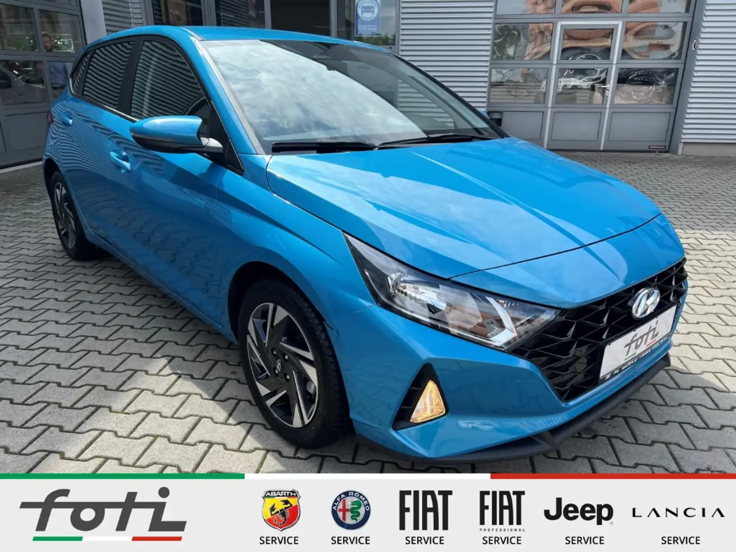 Hyundai i20 Trend 1.0 100PS Automatik PDC Klima Bleu - 1