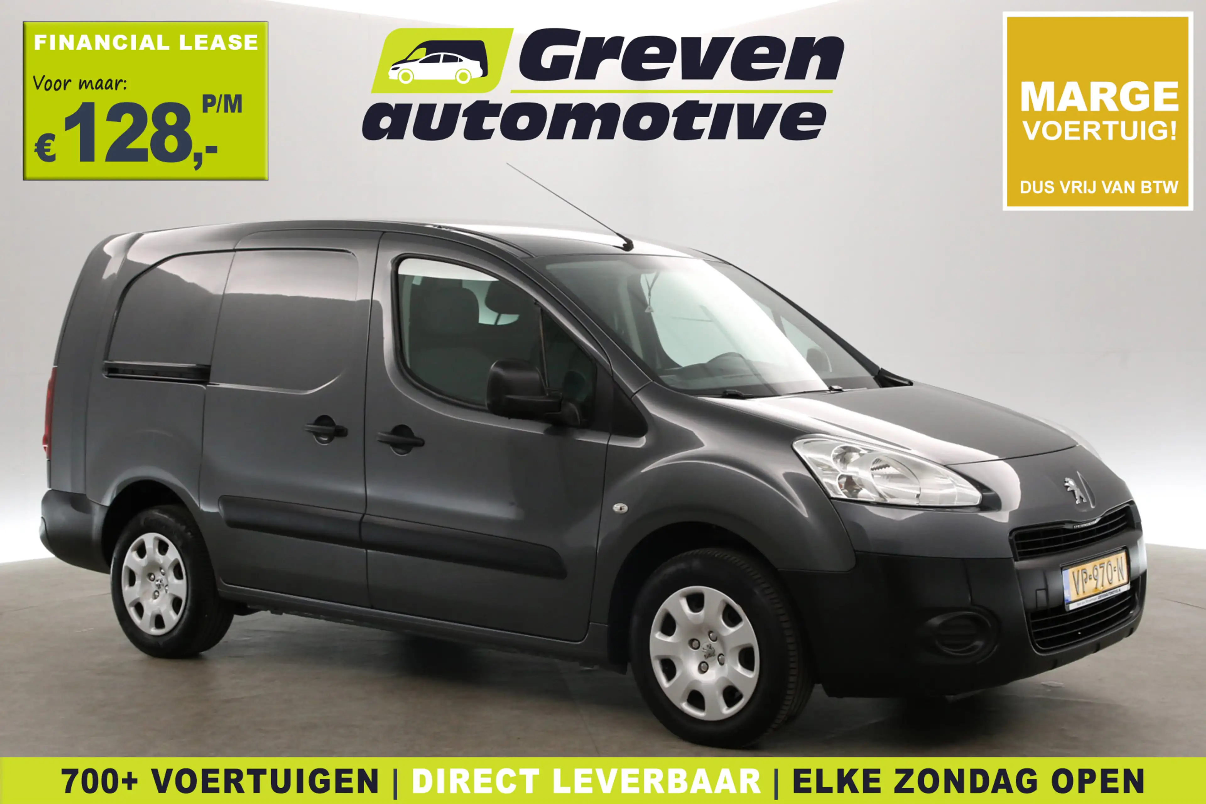 Peugeot Partner 1.6 HDI L2 | Marge | Airco | Trekhaak | Parkeersen