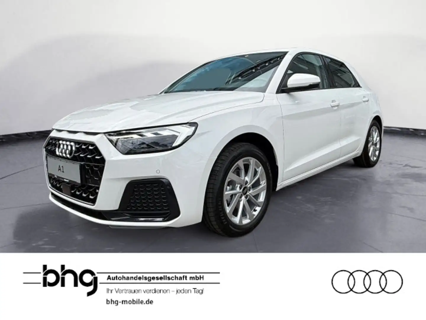 Audi A1 Sportback advanced 25 TFSI 95 PS Schaltgetrie Blanc - 1