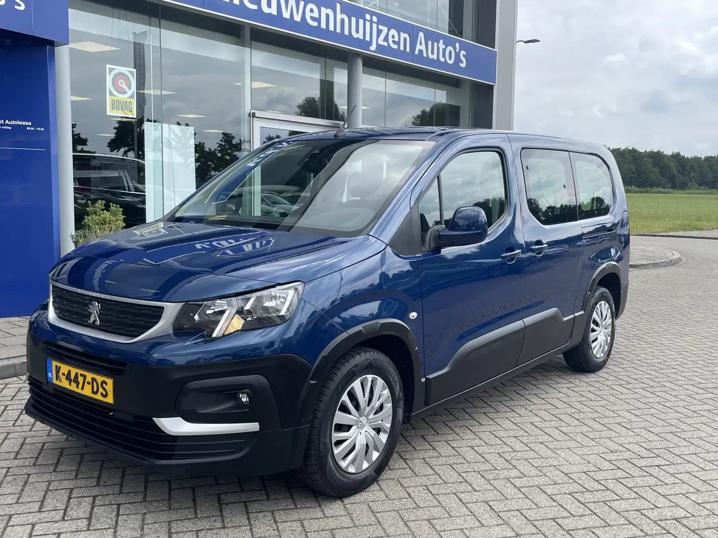 Peugeot Rifter Long 1.2 Puretech Long Active 7p. | Cruise control Bleu - 2