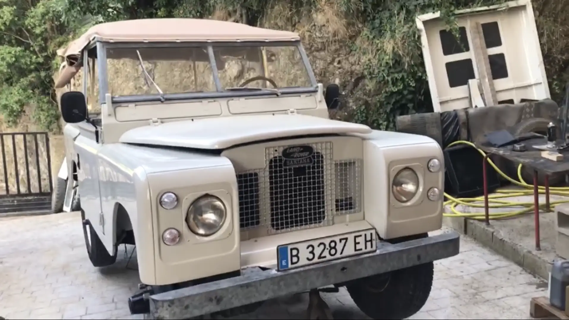 Land Rover LAND-ROVER Santana Todoterreno  Manual de 3 Puerta Blanc - 1
