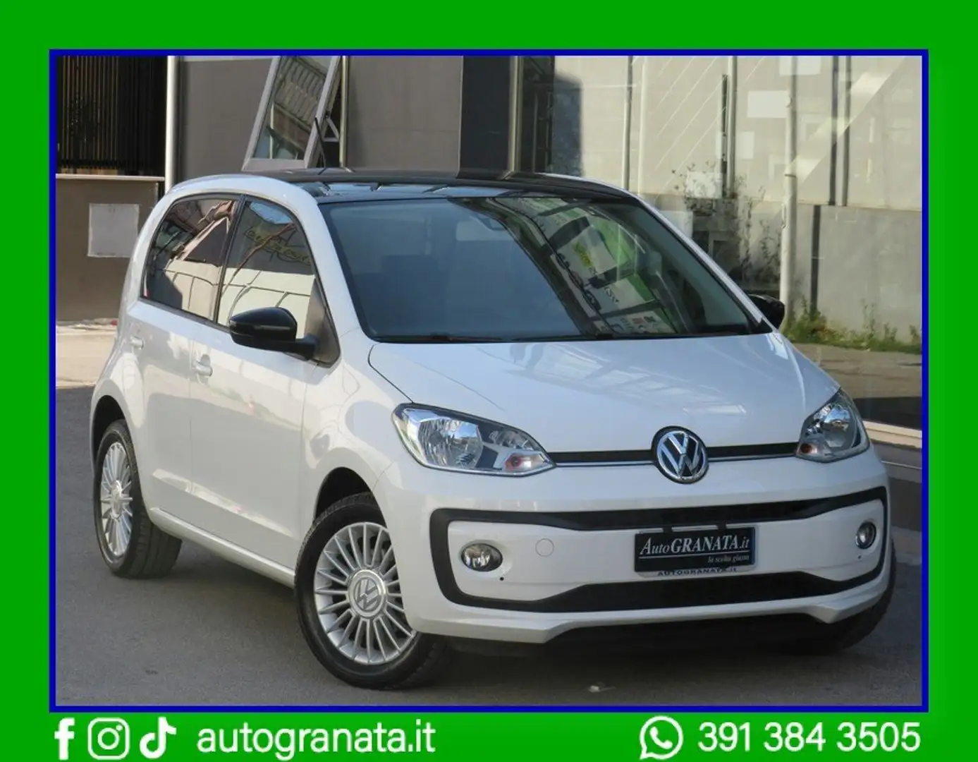 Volkswagen up! 1.0 eco(Metano)Move 68cv 5p. Blanco - 2