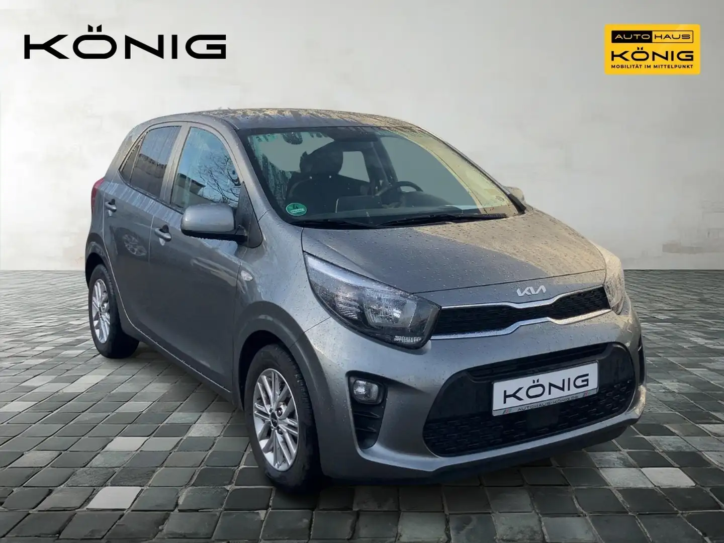 Kia Picanto 1.0 VISION CONNECT Automatik Allwetter Grau - 2