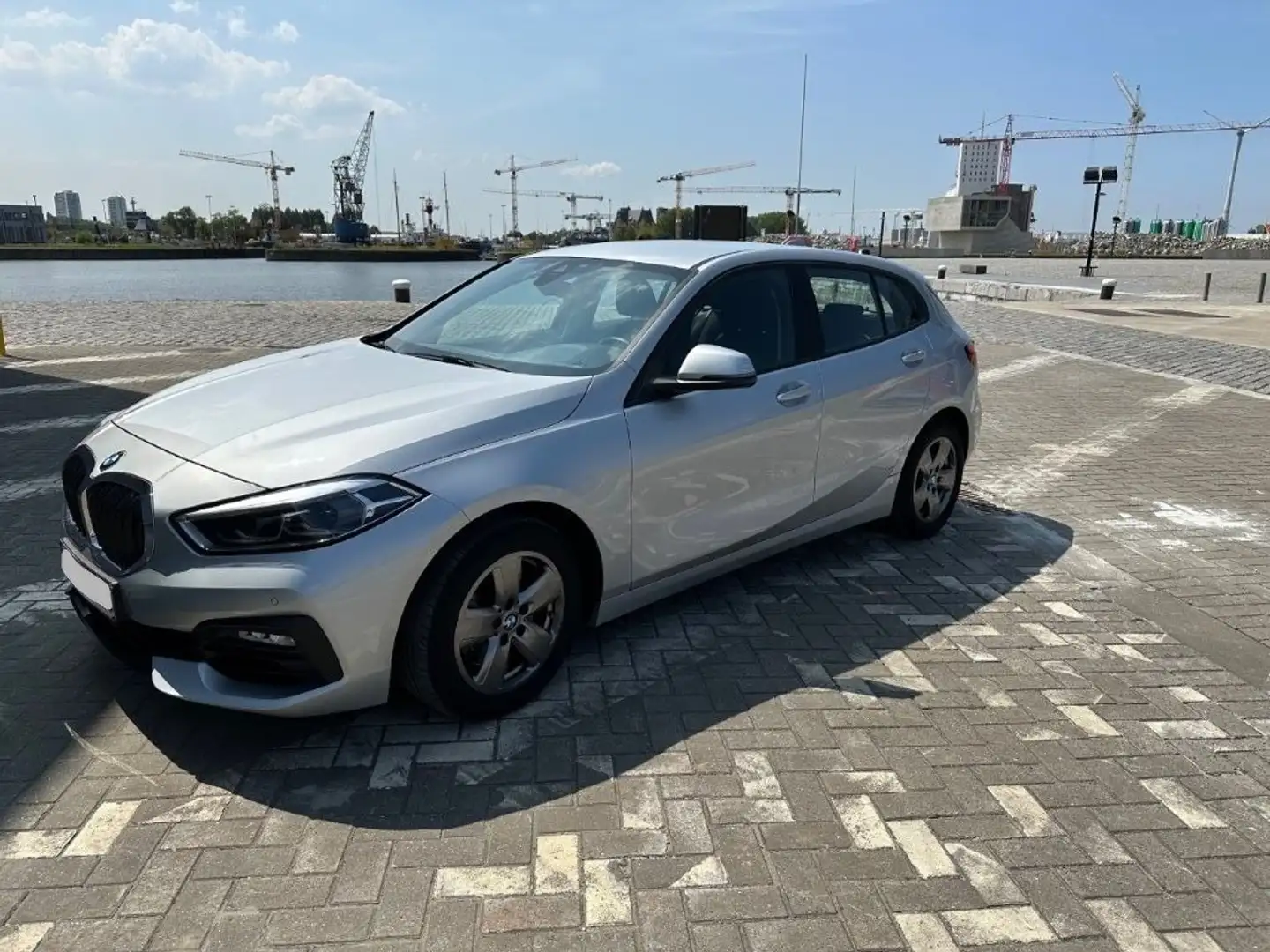 BMW 116 116i Aut. Advantage Argent - 1