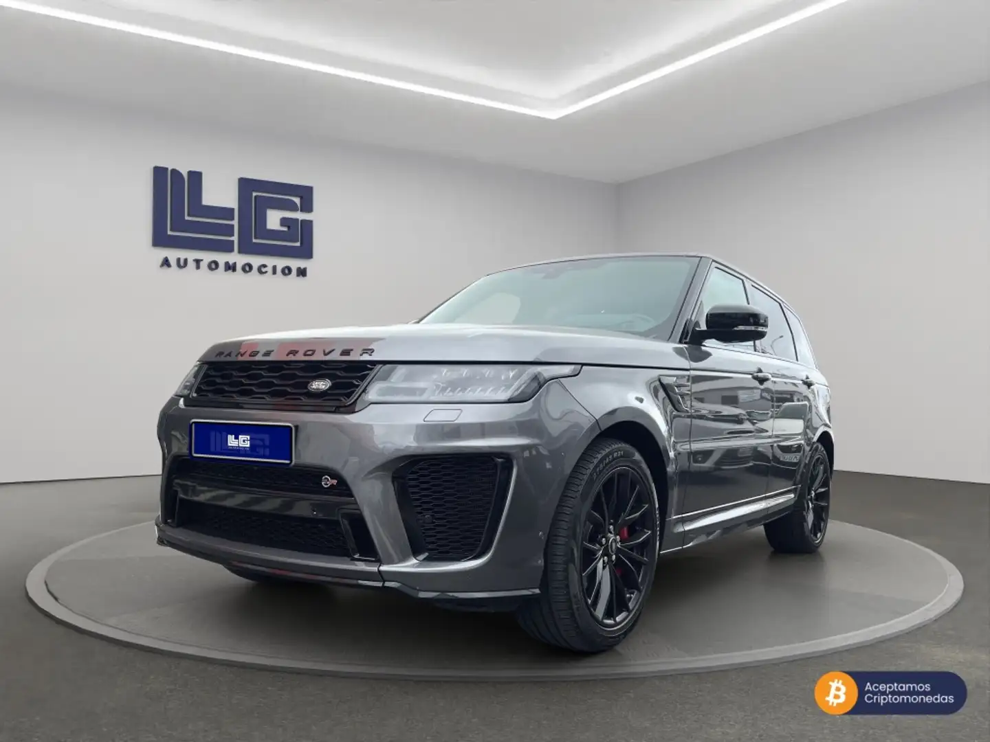 Land Rover Range Rover Sport 5.0 V8 SC SVR Aut. Gris - 1