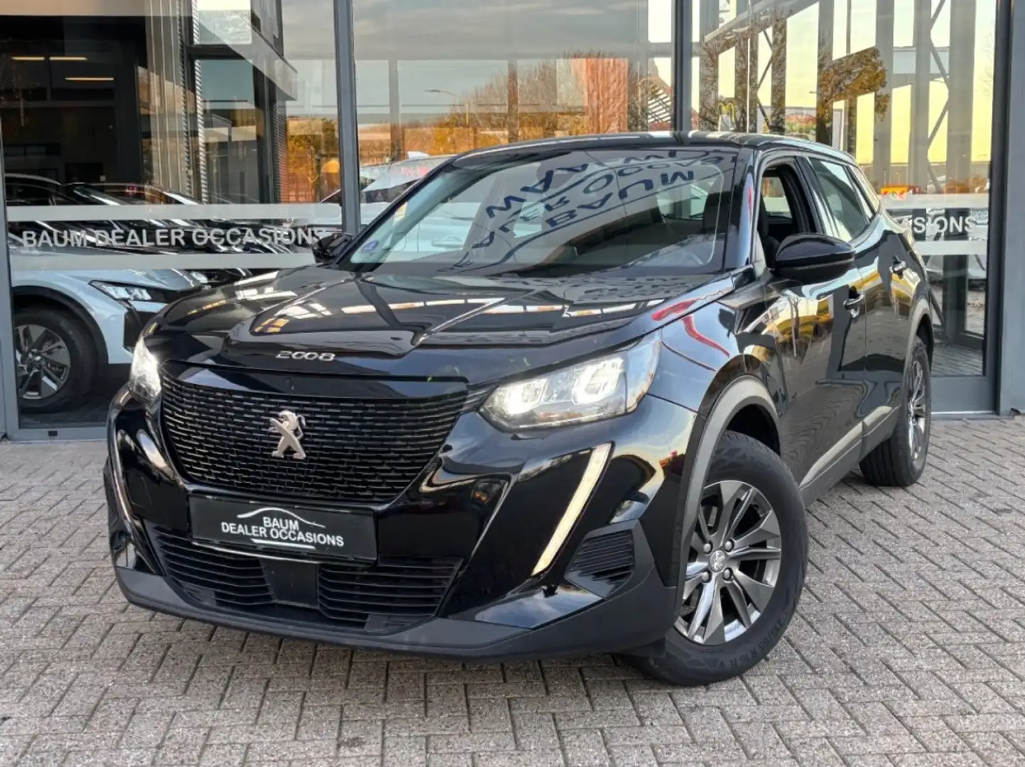 Peugeot 2008 1.2 PT ACTIVE PACK 130PK AUTOMAAT AIRCO NAVI PDC. Noir - 1