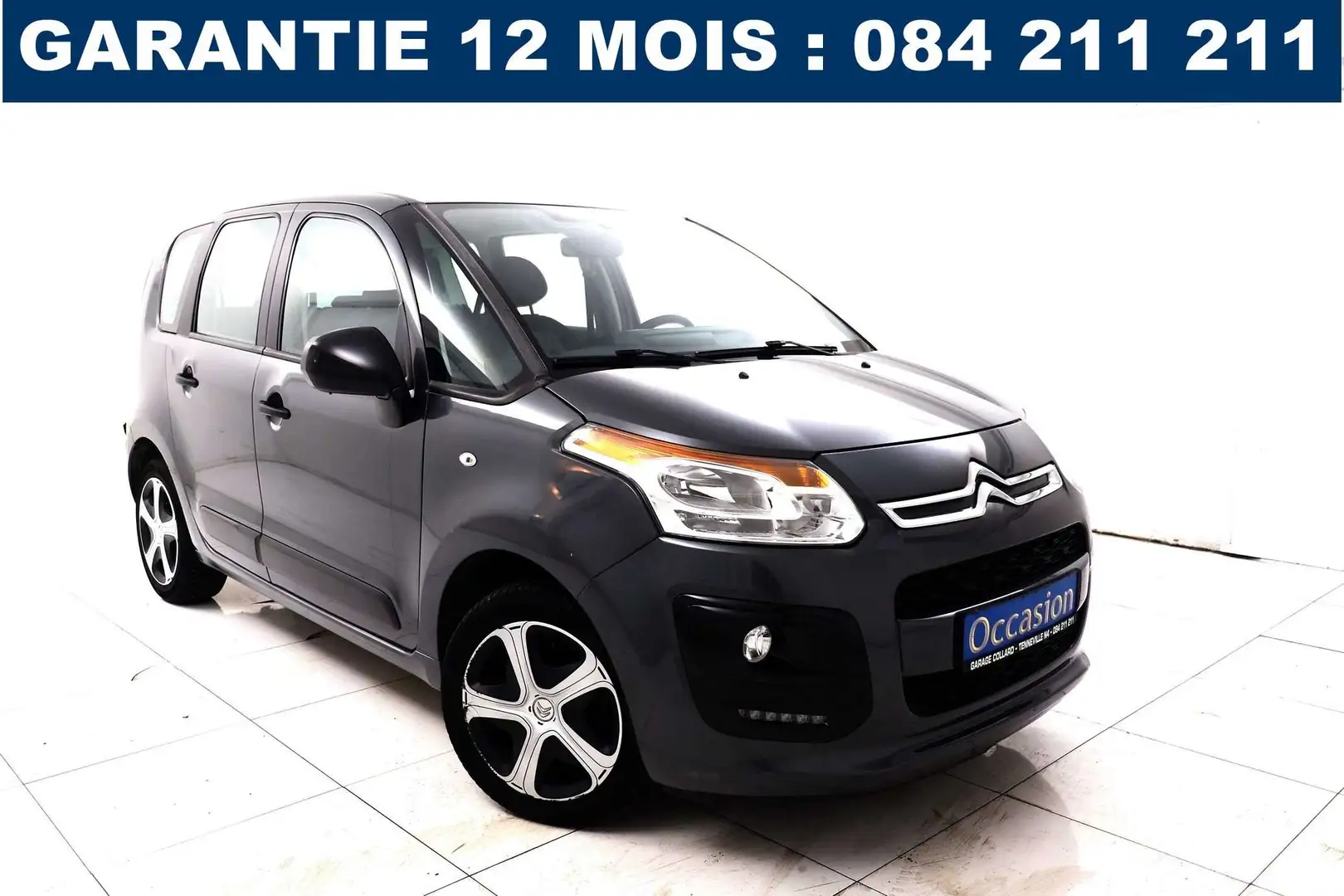 Citroen C3 Picasso 1.2 # CLIM, RADIO CD, CARNET ENTRETIEN Gris - 1