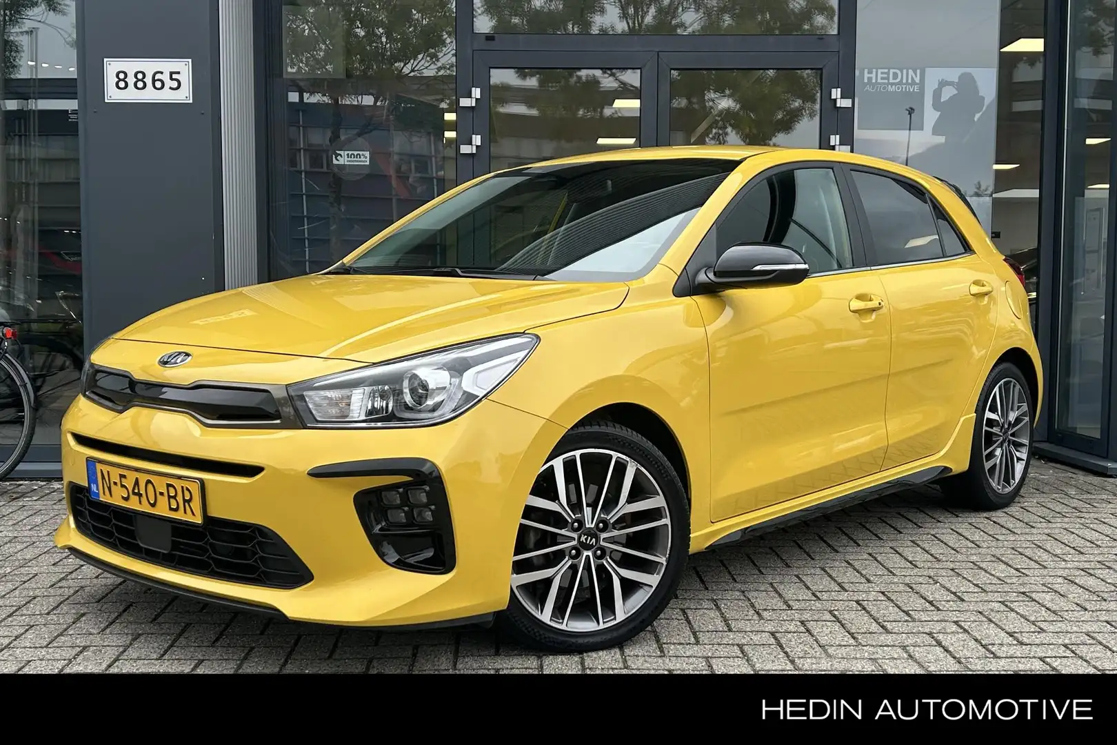 Kia Rio 1.0 T-GDi MHEV GT-Line | Navigatie | Camera | Clim Geel - 1