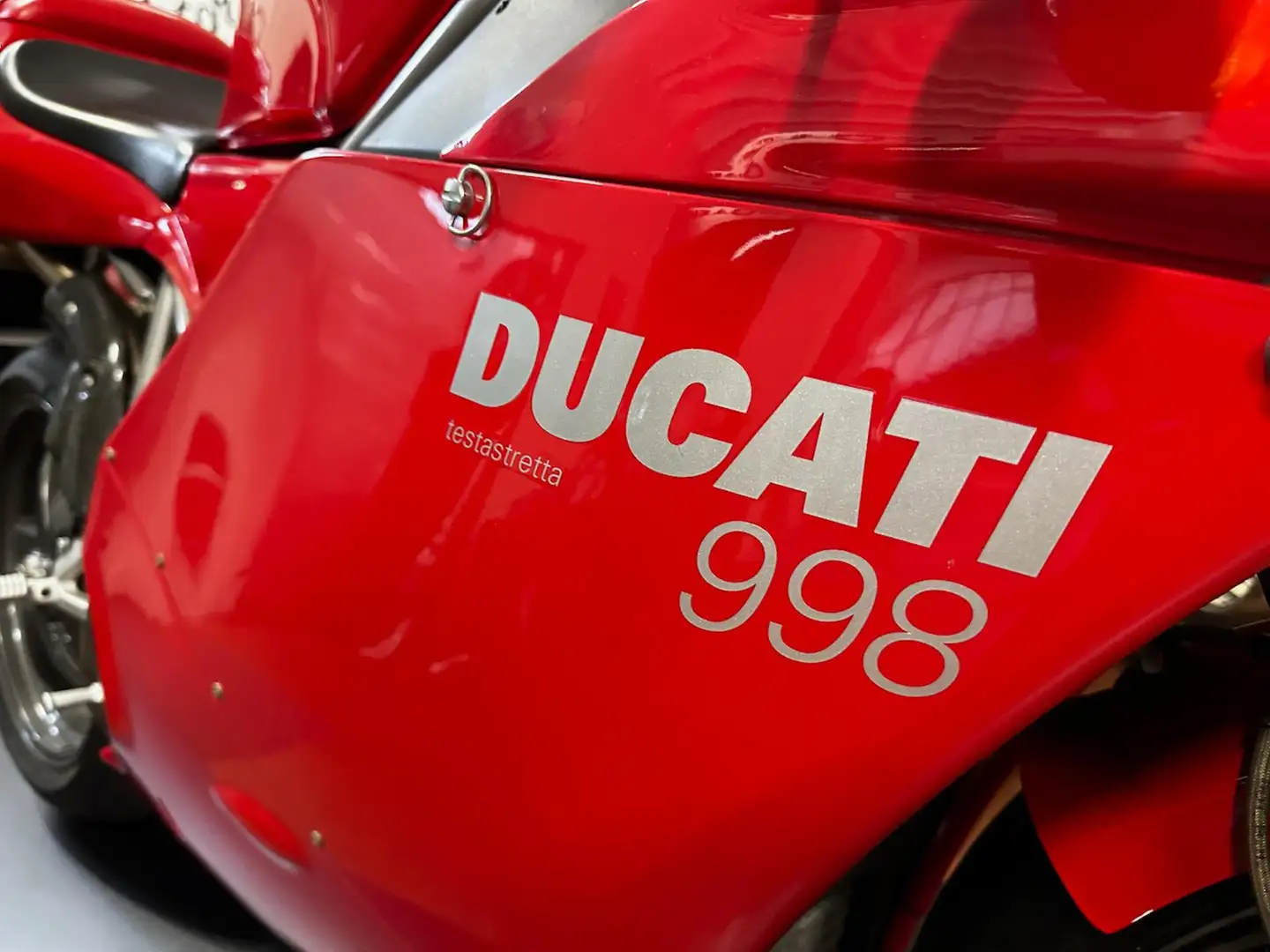 Ducati 998 ORIGINALE Piros - 2