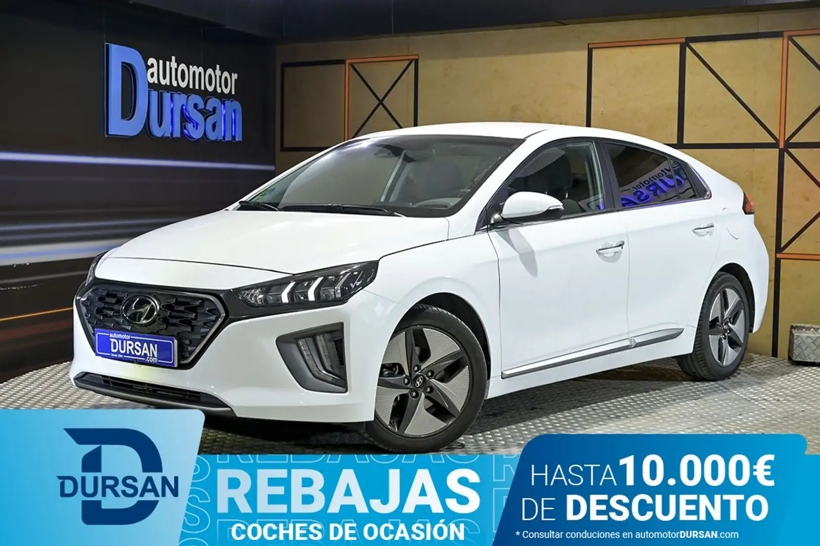 Hyundai IONIQ 1.6 GDI HEV Style DCT Bianco - 1