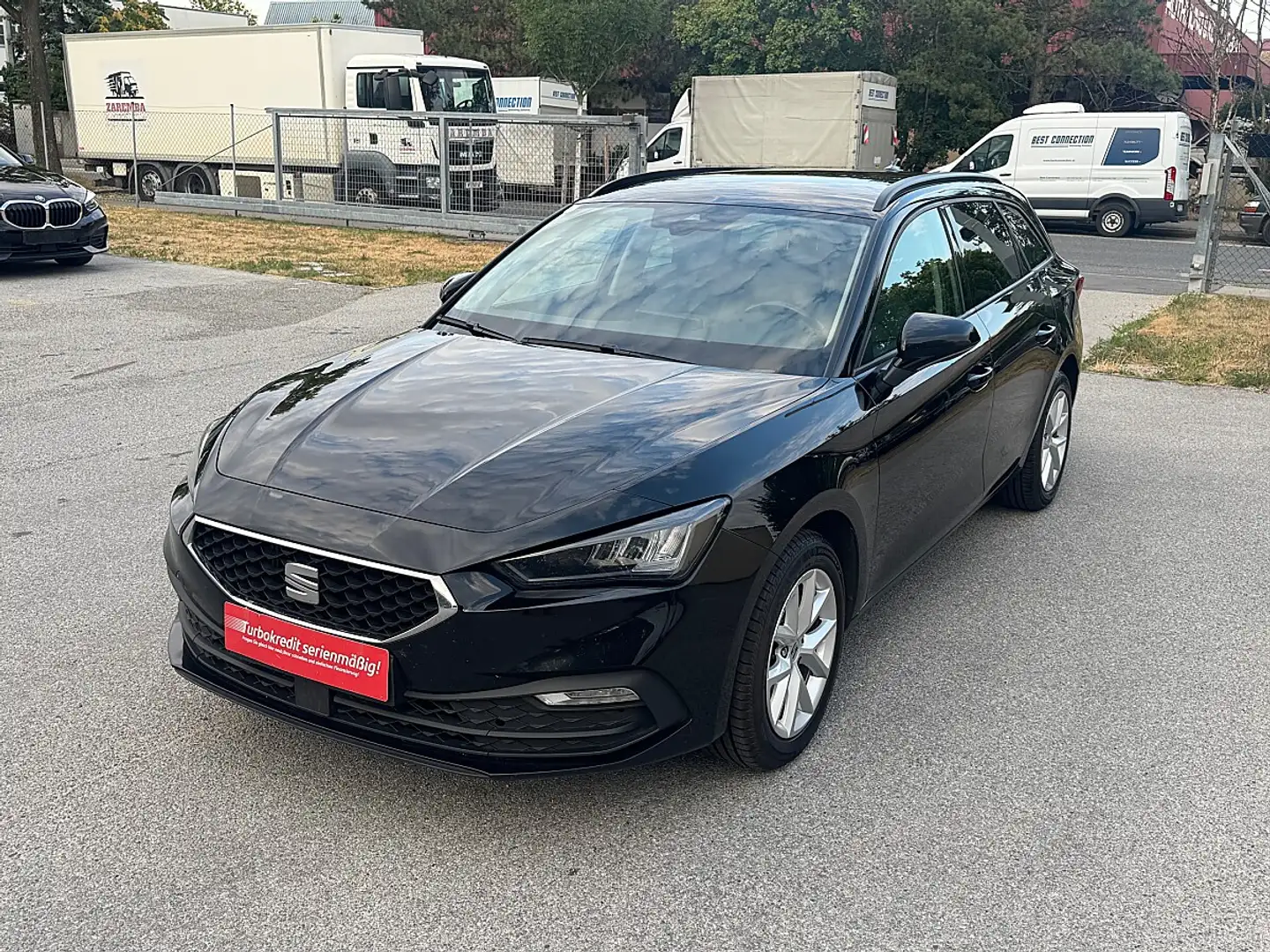 SEAT Leon SP Style 2,0 TDI / 1BESITZ / AMBIENTE / WINTER ... Schwarz - 2