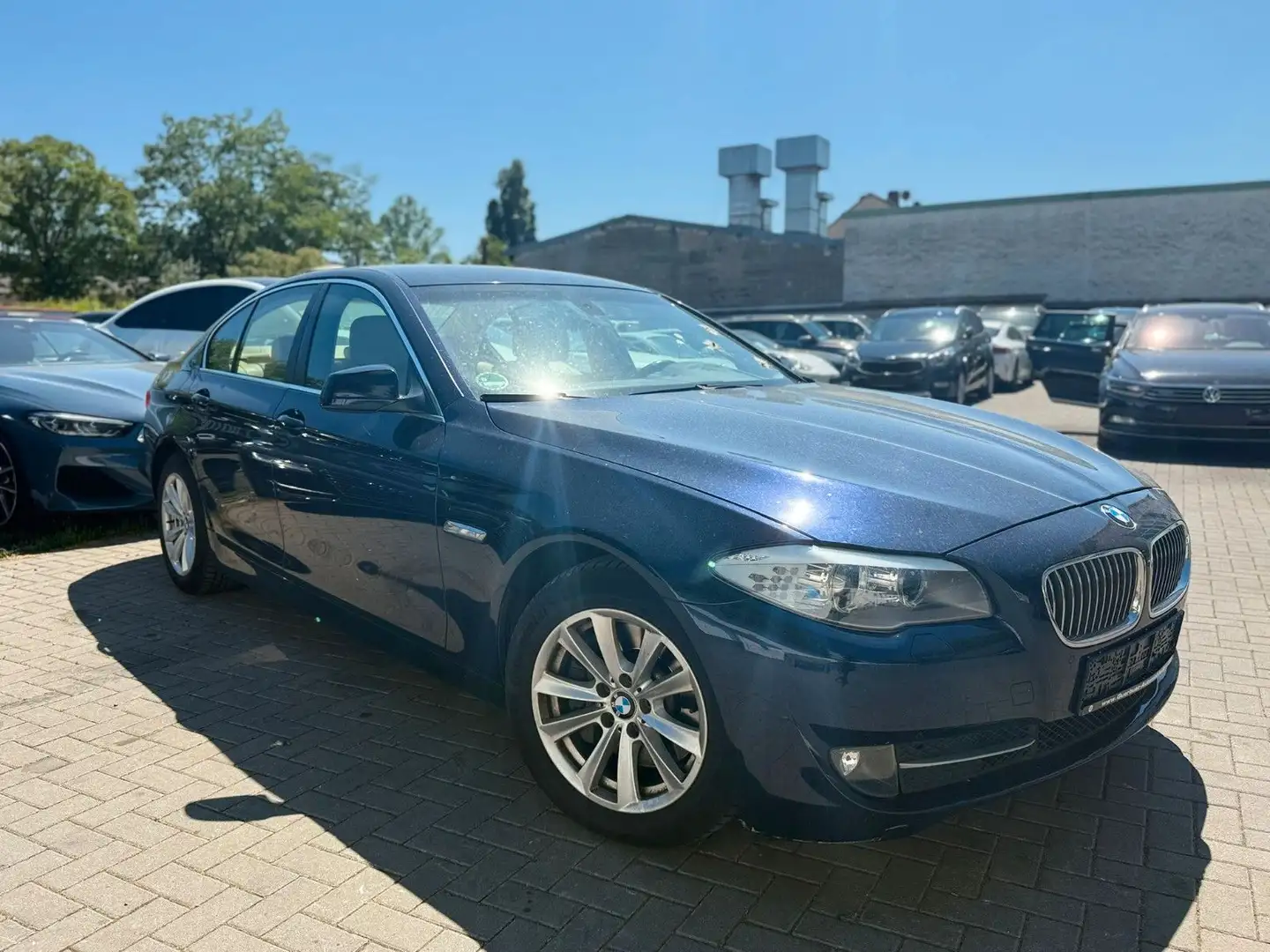 BMW 528 i Lim.*Leder-Bi-Xen*Shzg*Rfk* Azul - 1