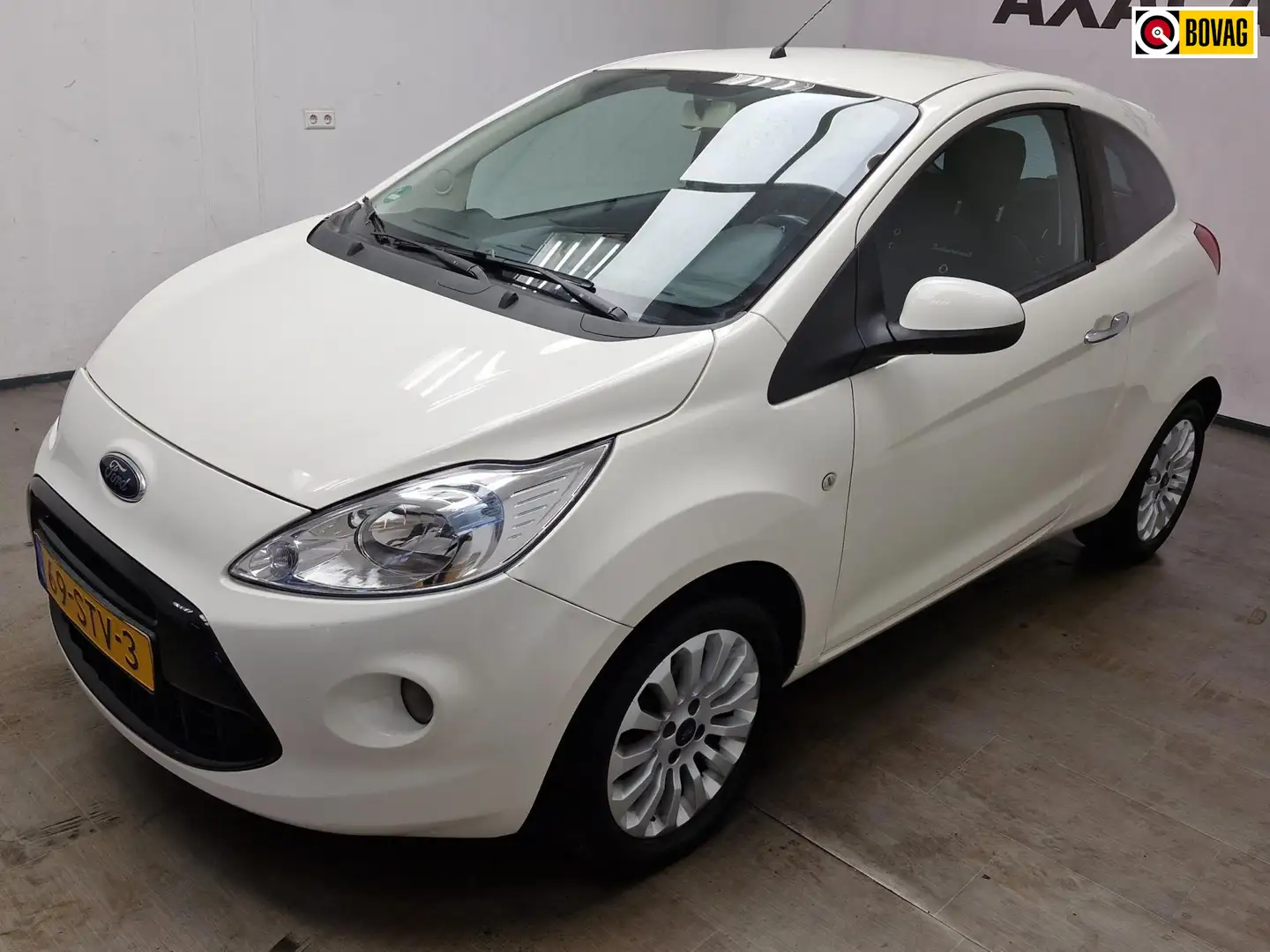 Ford Ka/Ka+ 1.2 Metal start/stop GARANTIE ! AIRCO ! NIEUWE APK Blanc - 1