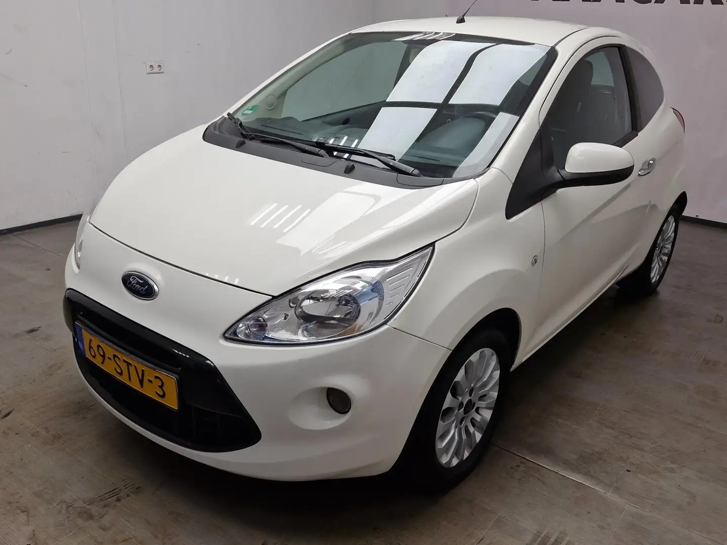 Ford Ka/Ka+ 1.2 Metal start/stop GARANTIE ! AIRCO ! NIEUWE APK Blanc - 2