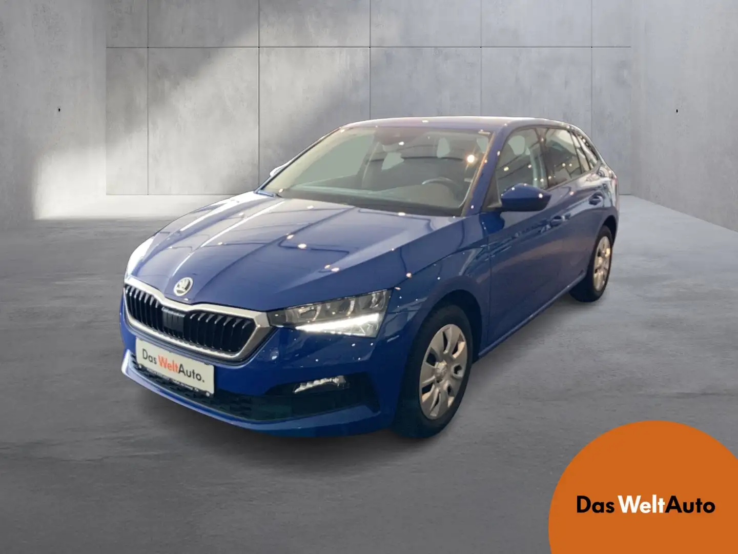 Skoda Scala Style TSI DSG Bleu - 1
