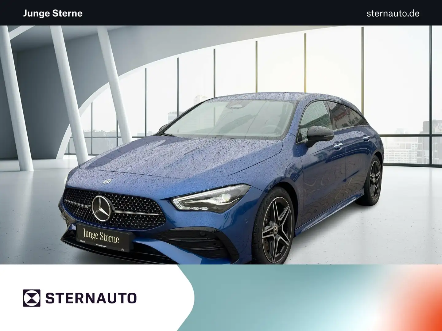 Mercedes-Benz CLA 200 CLA 200 d SB AMG Premium Night Ambiente RüCam LED Blau - 1