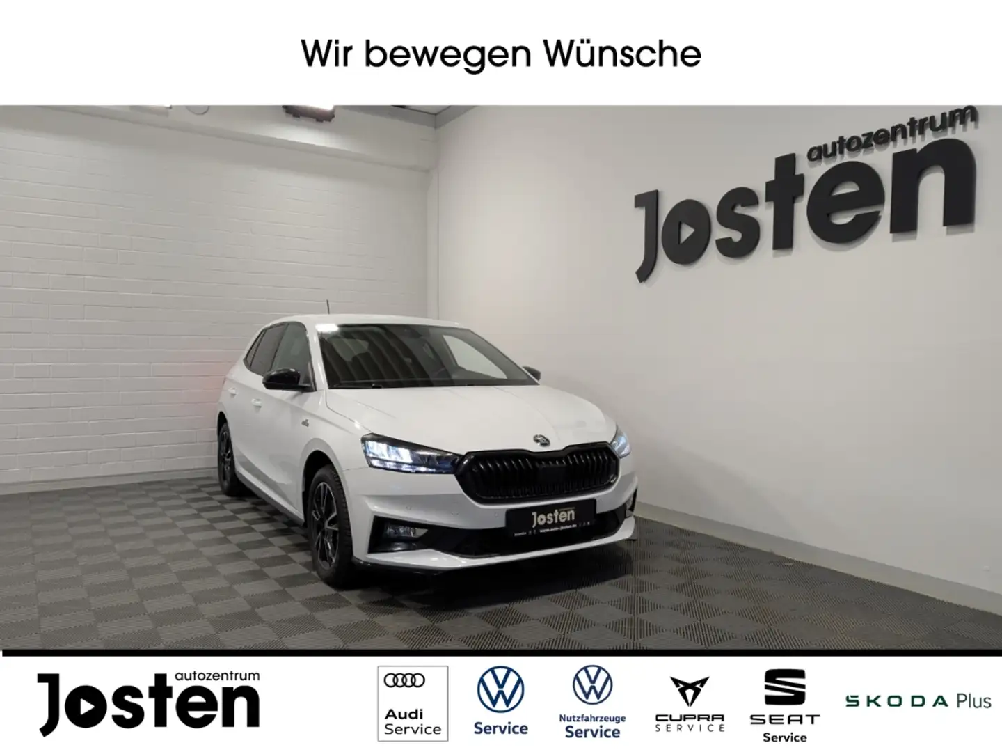 Skoda Fabia Monte Carlo 1.5 TSI Virtual Navi CarPlay Weiß - 1