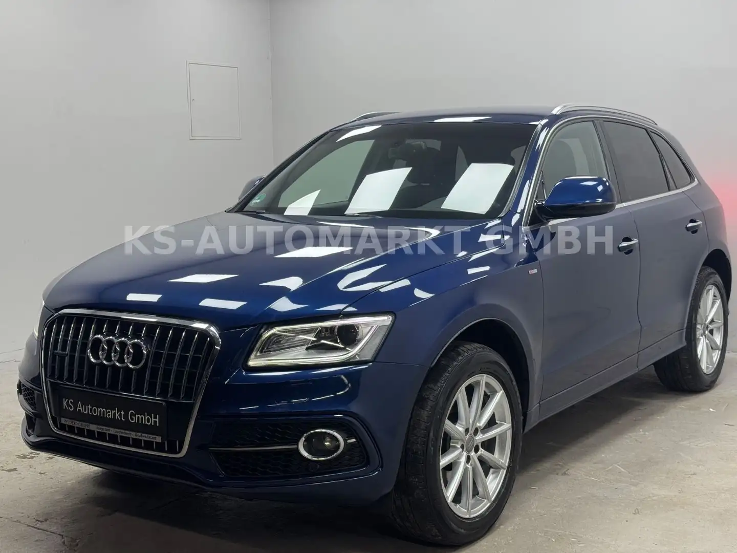 Audi Q5 3.0 TDI  quattro*S-Line*R-Kam*AHK*LED*PDC* Blau - 1