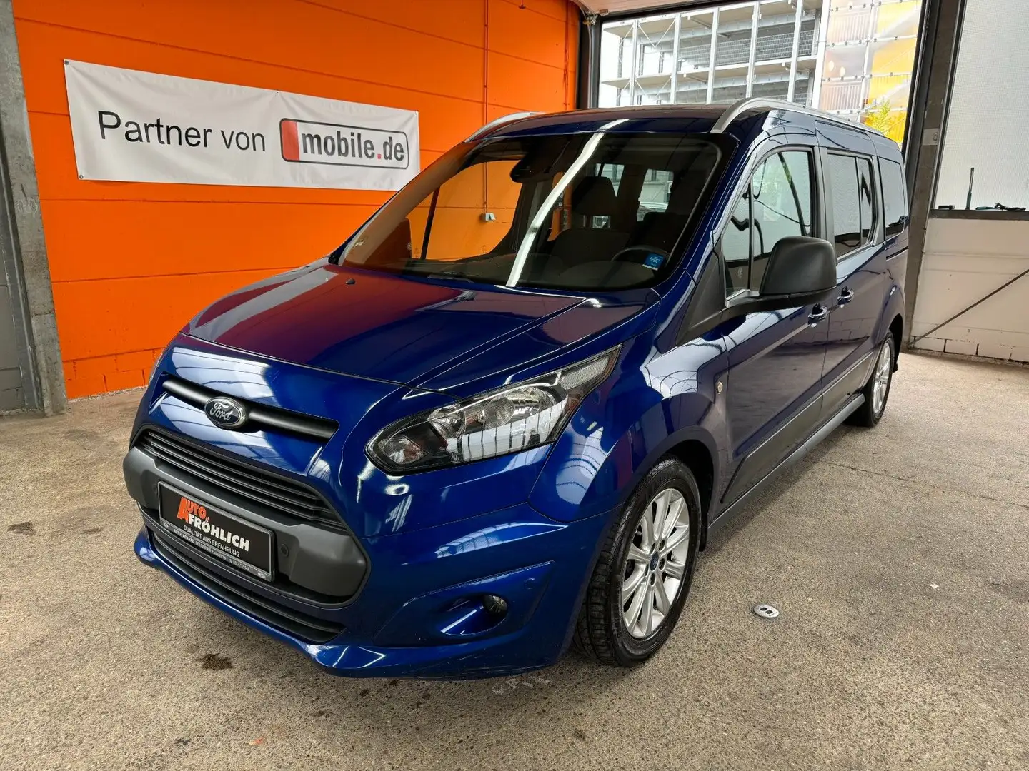 Ford Tourneo Connect Panorama Navi 7 Sitzer Blue - 1