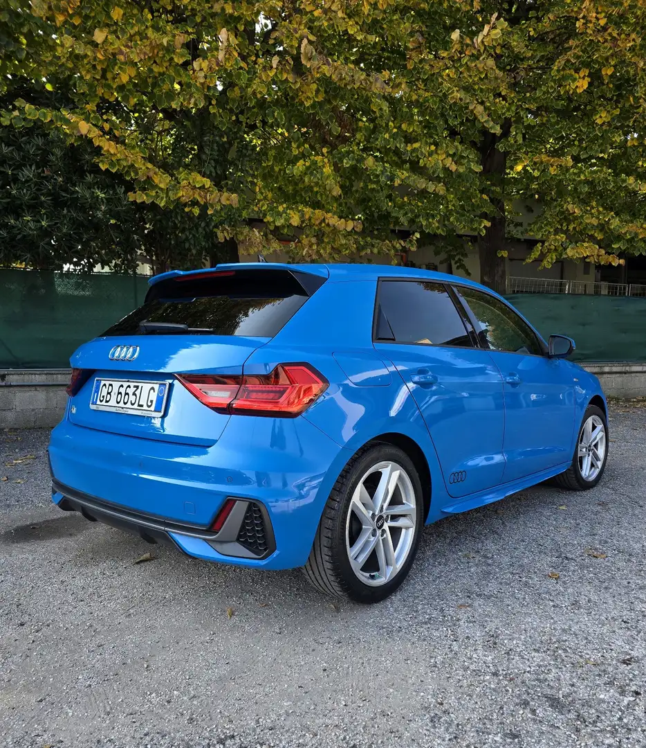 Audi A1 Sportback 25 1.0 tfsi S-Line Edition my2020 Blu/Azzurro - 2