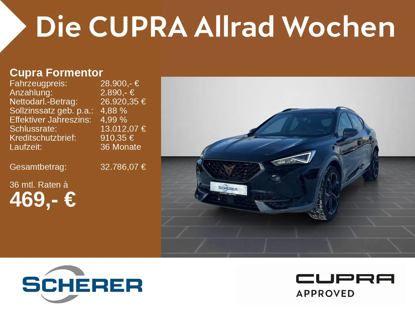 CUPRA Formentor VZ 2.0 TSI 4Drive OPF Navi, Beats, Bre Schwarz - 1